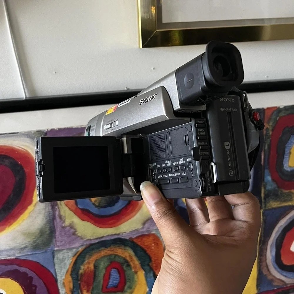 Sony Handycam Vision Digital Camcorder - Gray and Black